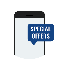 Receive special offers from Oxygen Parts Inc. via text message