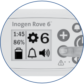 Inogen Rove 4 OxyGo Fit Plus Set Up Step 5