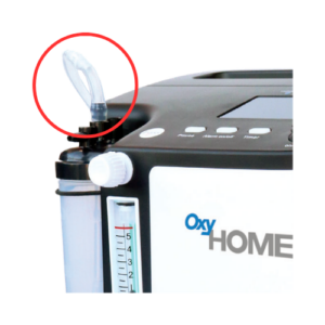 OxyHome stationary concentrator humidifier tubing